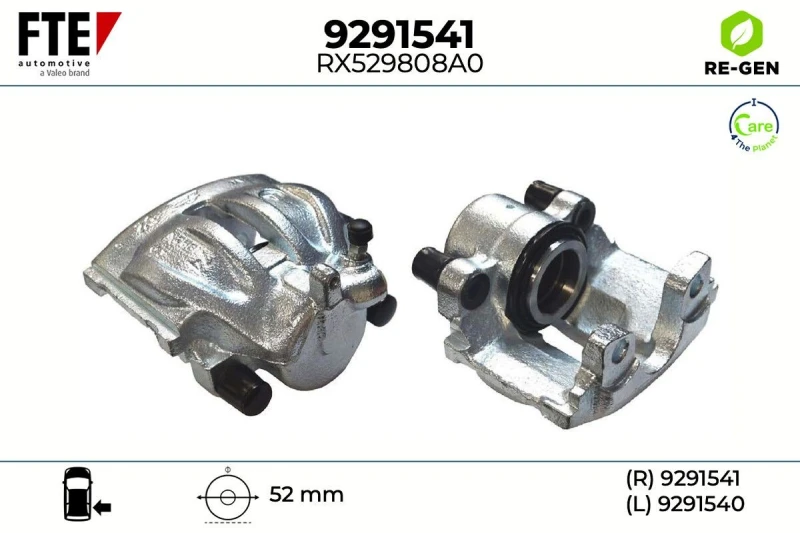 Image of Brake caliper FTE 9291541