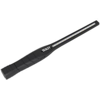 Image of Sealey Rechargeable LED Slim Inspection Lamp Black