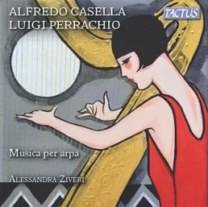 Image of Alfredo Casella/Luigi Perrachio Musica Per Arpa by Alfredo Casella CD Album