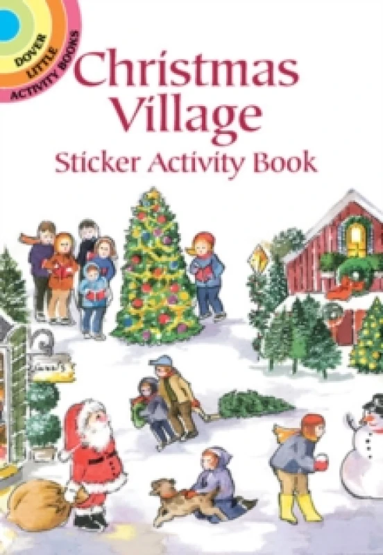 Image of Christmas Village Sticker Activity Book Paperback / softback
