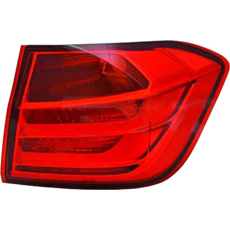Image of DIEDERICHS 1217090 Rear light Outer section, without bulb holder, Right, LED Combination Rearlight (391)