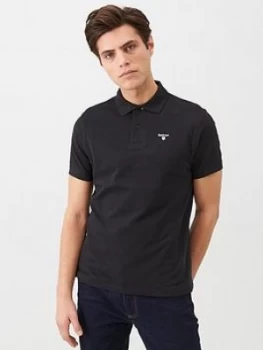 Image of Barbour Sports Polo Shirt - Black