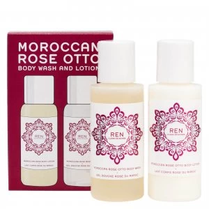 Image of REN Clean Skincare Moroccan Rose Mini Body Duo Kit