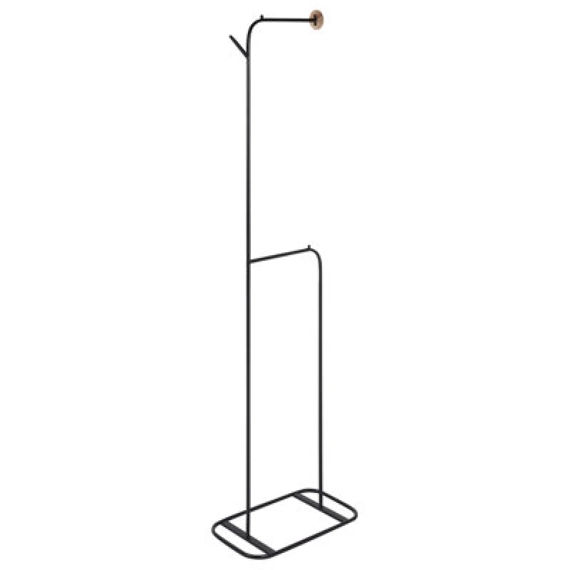Image of Beliani Modern Coat Stand Eureka Black