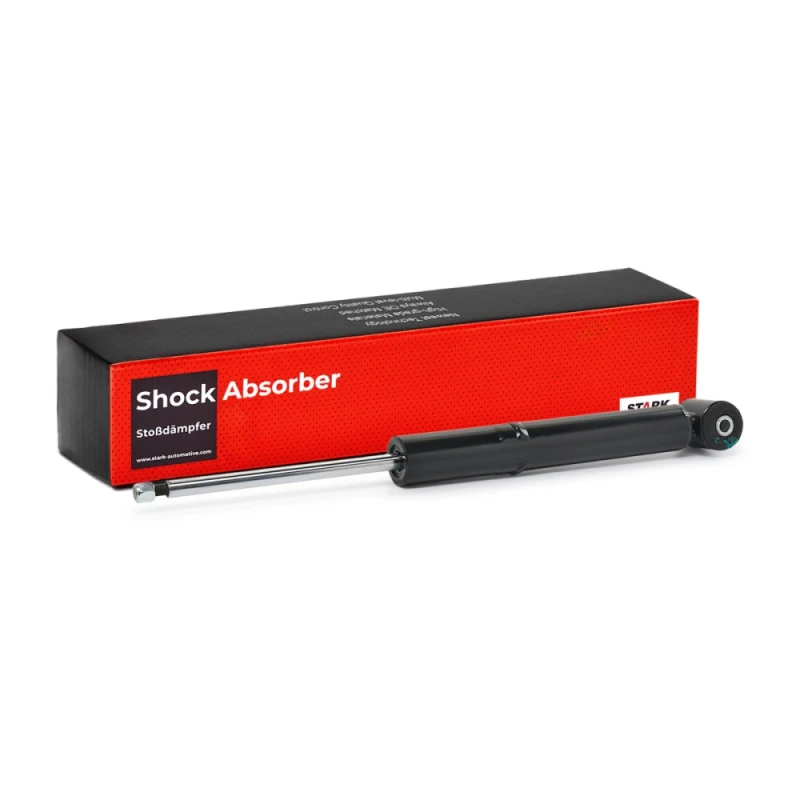 Image of STARK SKSA-0130067 Shock absorber Rear Axle, Gas Pressure, Twin-Tube, Telescopic Shock Absorber, Bottom eye Shock Absorber (854)