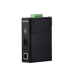 image of SilverNet 3100P-SFP Unmanaged Gigabit Ethernet (10/100/1000) Black Power over Ethernet (PoE)