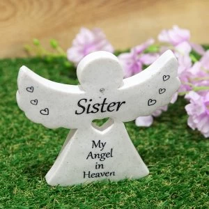 image of Sister Thoughts Of You Graveside Angel