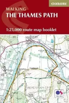 Image of The Thames Path Map Booklet by Leigh Hatts