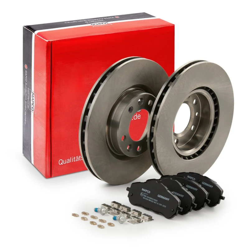 Image of Brake discs and pads set MAPCO 47063