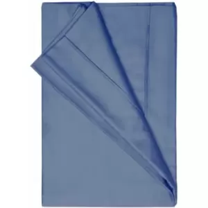Image of Belledorm 200 Thread Count 100% Egyptian Cotton Flat Sheet, Storm, Double
