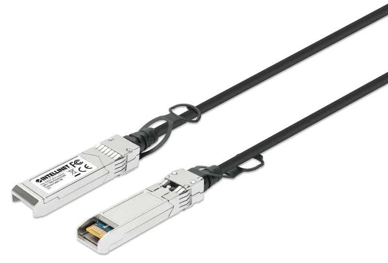 Image of Intellinet 1m 10G SFP+ Passive Direct Attach Copper Twinax Cable 30AWG