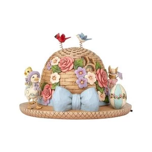 Image of Bonnet of Easter Blessings Centerpiece
