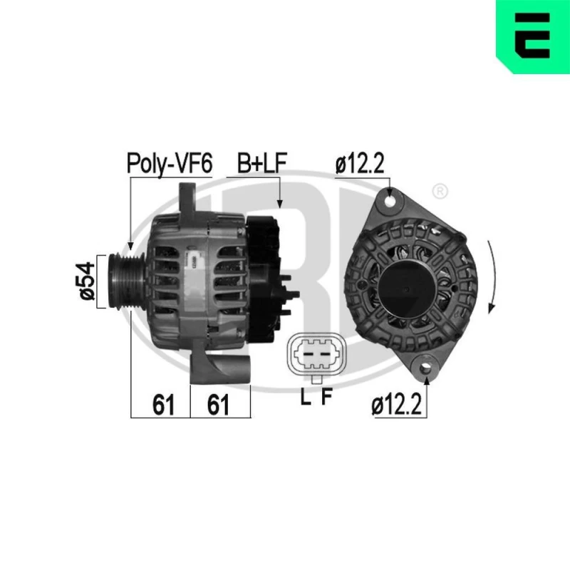 Image of ERA Alternator ERA 209123A