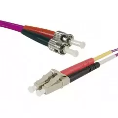 Image of Hypertec 392553-HY fibre optic cable 8m LC ST OM4 Pink