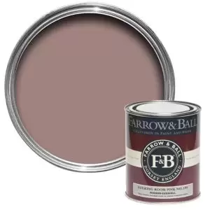 image of Farrow & Ball Modern Sulking Room Pink No. 295 Eggshell Paint, 750Ml