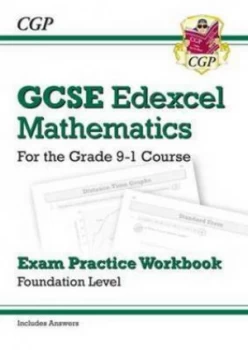 Image of New Gcse Maths Edexcel Exam Practice Workbook Foundation - for the Grade 9-1 Course with Answers Hardback
