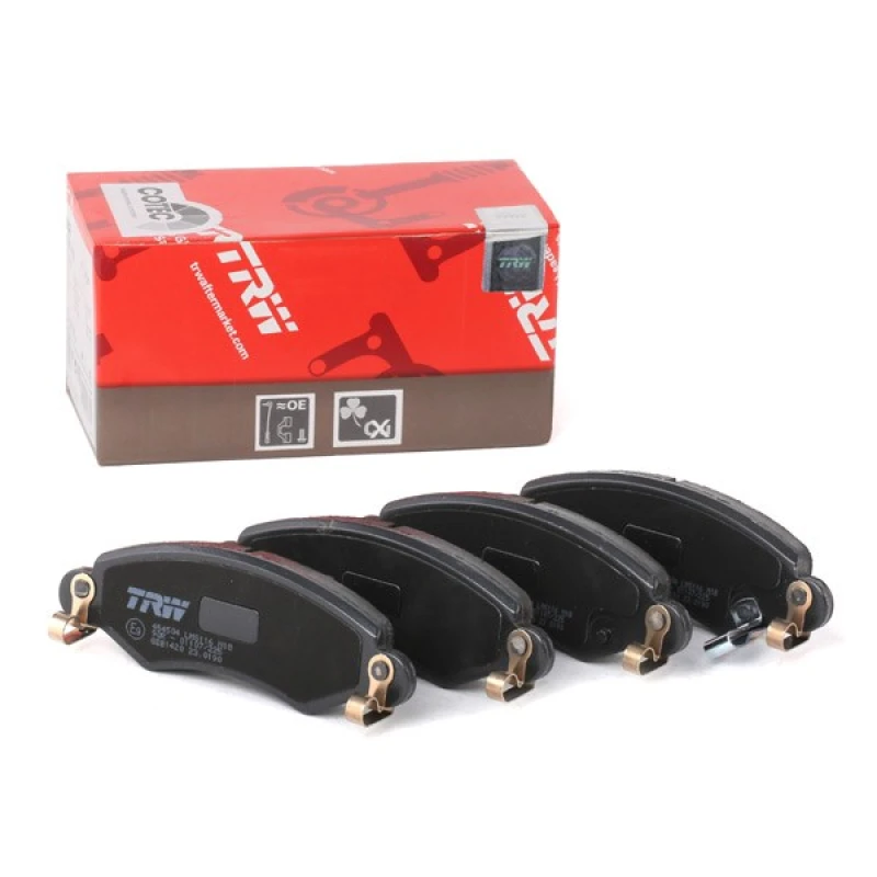 Image of TRW GDB1420 Brake pad set incl. wear warning contact Brake Pad Set,disc brake (402)