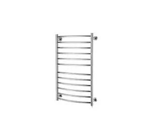 image of Hyco Aquilo 90W Low Surface Temp Steel Towel Rail With Wall Mounting Kit - AQ90LC