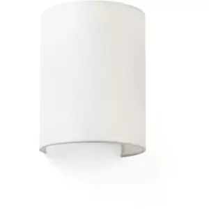 Image of Faro Barcelona - Cotton Beige wall light 1 bulb 15cm