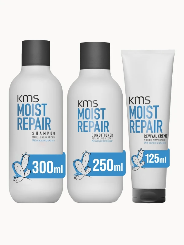 Image of KMS Hair Rescue Routine for Dry, Damaged Hair (Worth £72)