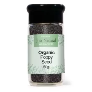 Image of Just Natural Organic Poppy Seed 50g