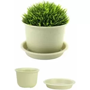 Image of Plastic Plant Pots - Set of 10 Large Pukkr