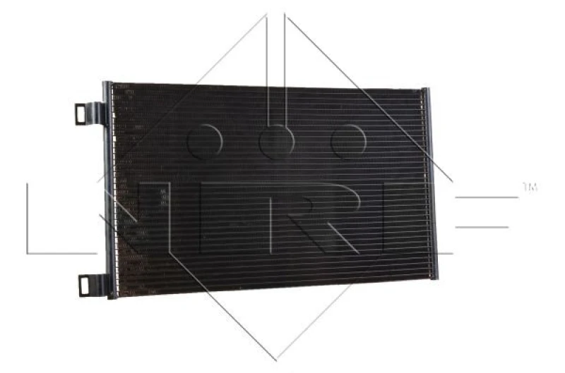 Image of NRF Easy Fit 35902 Condenser with seal ring EASY FIT 15,5 15,5 Aluminium 565 RENAULT: Kangoo II / Grand Kangoo, MERCEDES-BENZ: Citan Panel Van Alumini