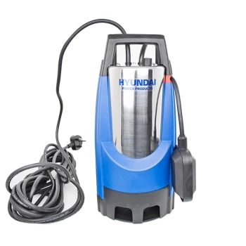 image of HYUNDAI 850W Stainless Steel Electric Submersible Dirty Water Pump HYSP850D