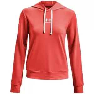 Image of Under Armour Armour Rival Terry OTH Hoodie Womens - Orange