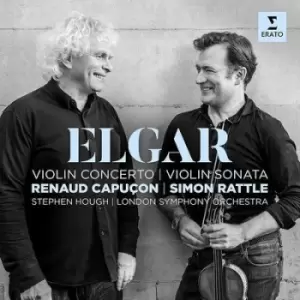 image of Elgar Violin Concerto/Violin Sonata by Edward Elgar CD Album