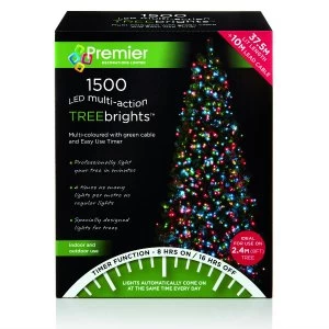 Image of Premier Decoration Ltd Premier 1500 Treebright LED Lights - Multi