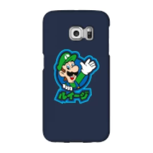 image of Nintendo Super Mario Luigi Kanji Phone Case - Samsung S6 Edge - Snap Case - Gloss