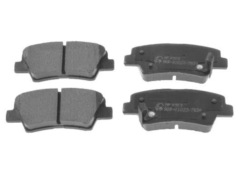 Image of Blue PRINT ADG042100 Brake pad set Rear Axle, with acoustic wear warning Brake Pad Set,disc brake (402)