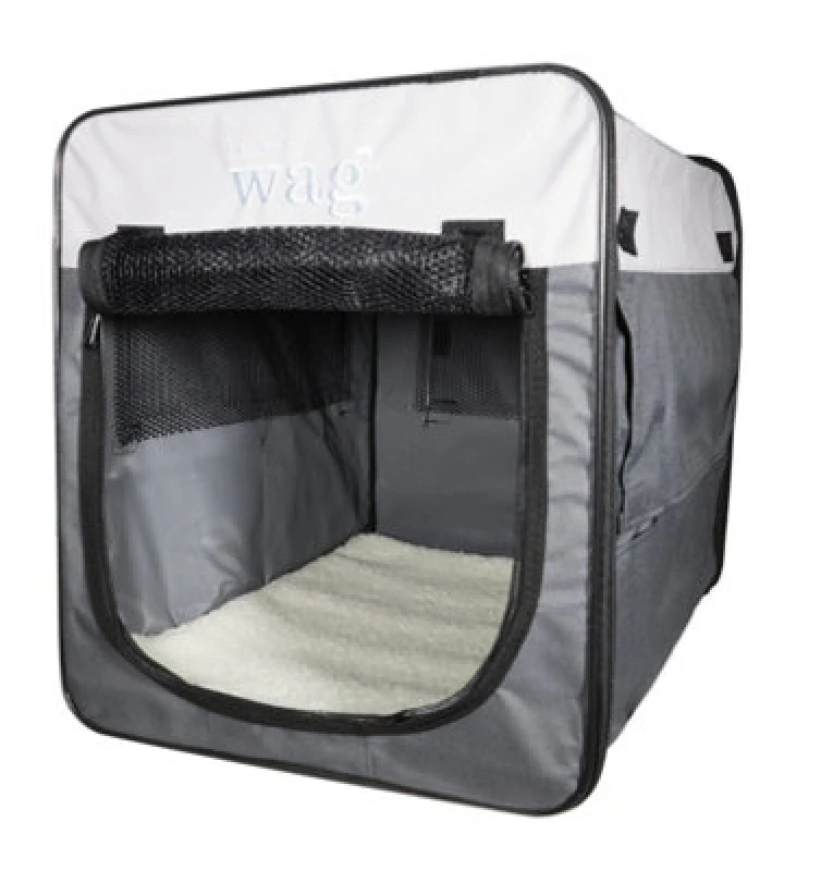 Image of Henry Wag Folding Fabric Pet Travel Crate Size Large