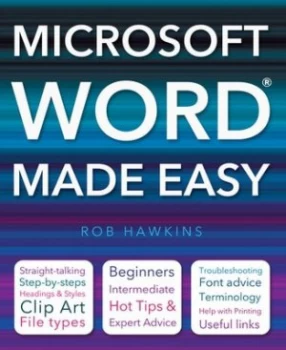 Image of Microsoft Word Made Easy by Rob Hawkins Paperback
