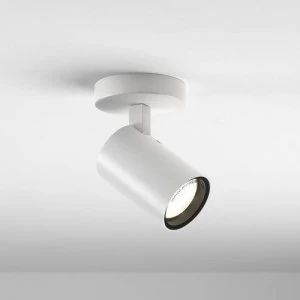 Image of 1 Light Spotlight Matt White IP44, GU10