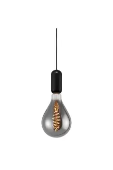 Image of Notti Slim Pendant Ceiling Light Black E27