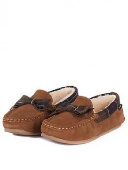 image of Barbour Sadie Mocassin Slipper - Camel