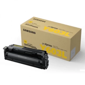 Image of Samsung CLTY603L Yellow Laser Toner Ink Cartridge