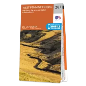 Image of Map of West Pennine Moors