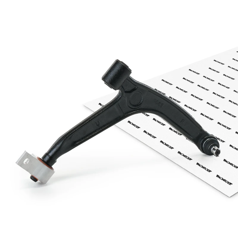 Image of MONROE L38517 Suspension arm Control Arm, Right Front, with rubber mount Track Control Arm (273)