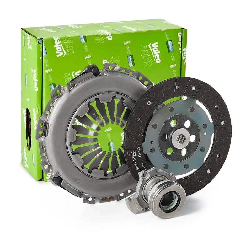 Image of VALEO 834426 Clutch with central slave cylinder, without sensor, for vehicles with push type clutch Aluminium Clutch Kit (479)