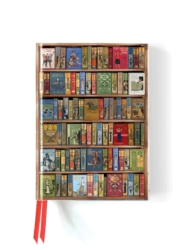 Image of Bodleian Libraries: High Jinks Bookshelves (Foiled Journal) Notebook / blank book