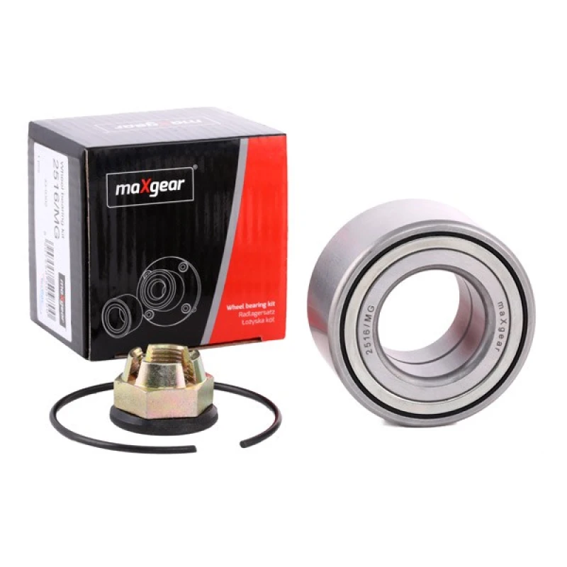 Image of MAXGEAR 33-0302 Wheel bearing kit Front Axle Wheel Bearing Kit (654)
