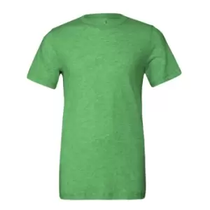 image of Canvas Triblend Crew Neck T-Shirt / Mens Short Sleeve T-Shirt (XS) (Mint Triblend)