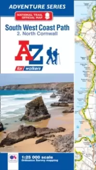Image of SW Coast Path North Cornwall Adventure Atlas