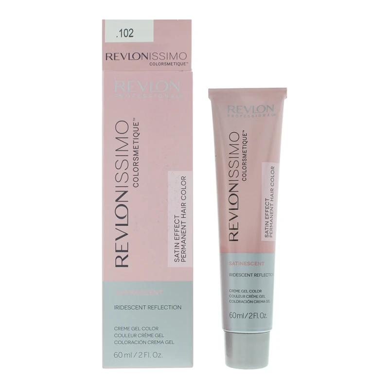 Image of Revlon Revlonissimo Colorsmetique Permanent Hair Colour 60ml - 102 Smoky Silver