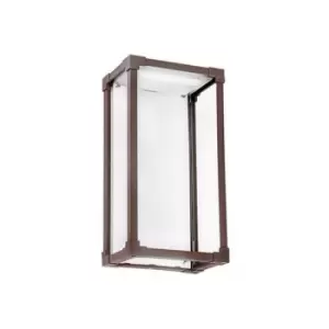 Image of Larissa Kula LED Wall Lamp 12W Aluminium With Driver 3000K Brown IP65