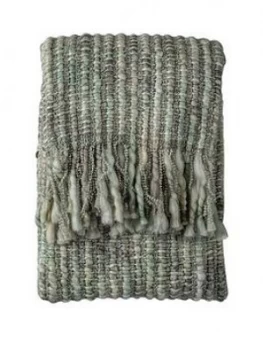 image of Gallery Noella Space Dyed Throw Sage 1300X1700Mm