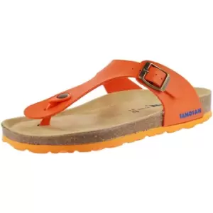 image of Sanosan Womens/Ladies Geneve Sano Sandals (4 UK) (Orange/Brown)